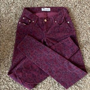 Maroon Corduroy jeans